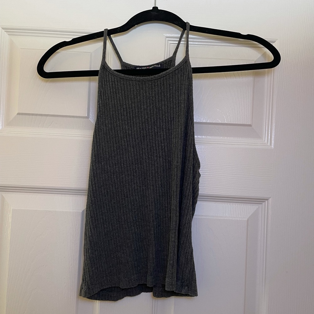 Brandy One Size Women’s Grey Tank Top